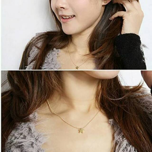 Kalung Korea Simple Little Star