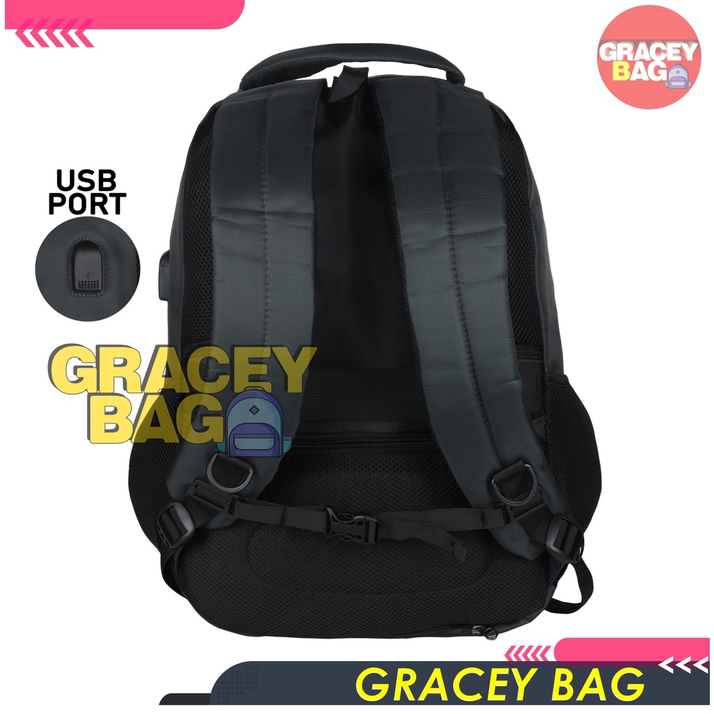 GB-91236 Tas Ransel Laptop Paloalto 18&quot; + USB Port