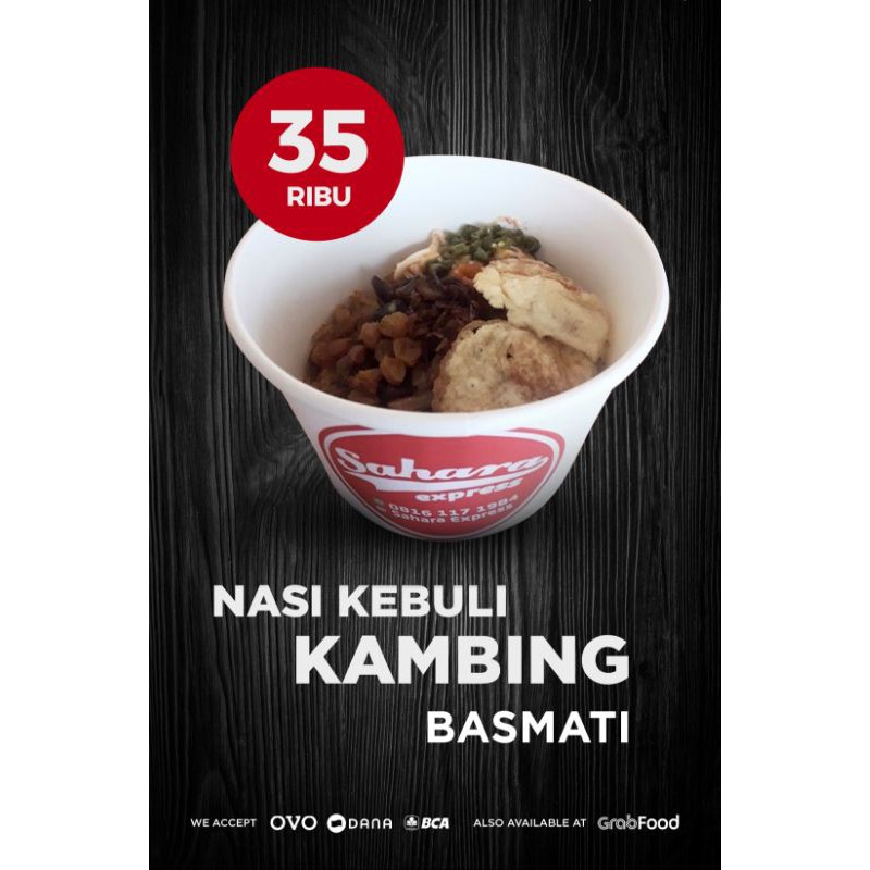 

NASI KEBULI KAMBING BASMATI