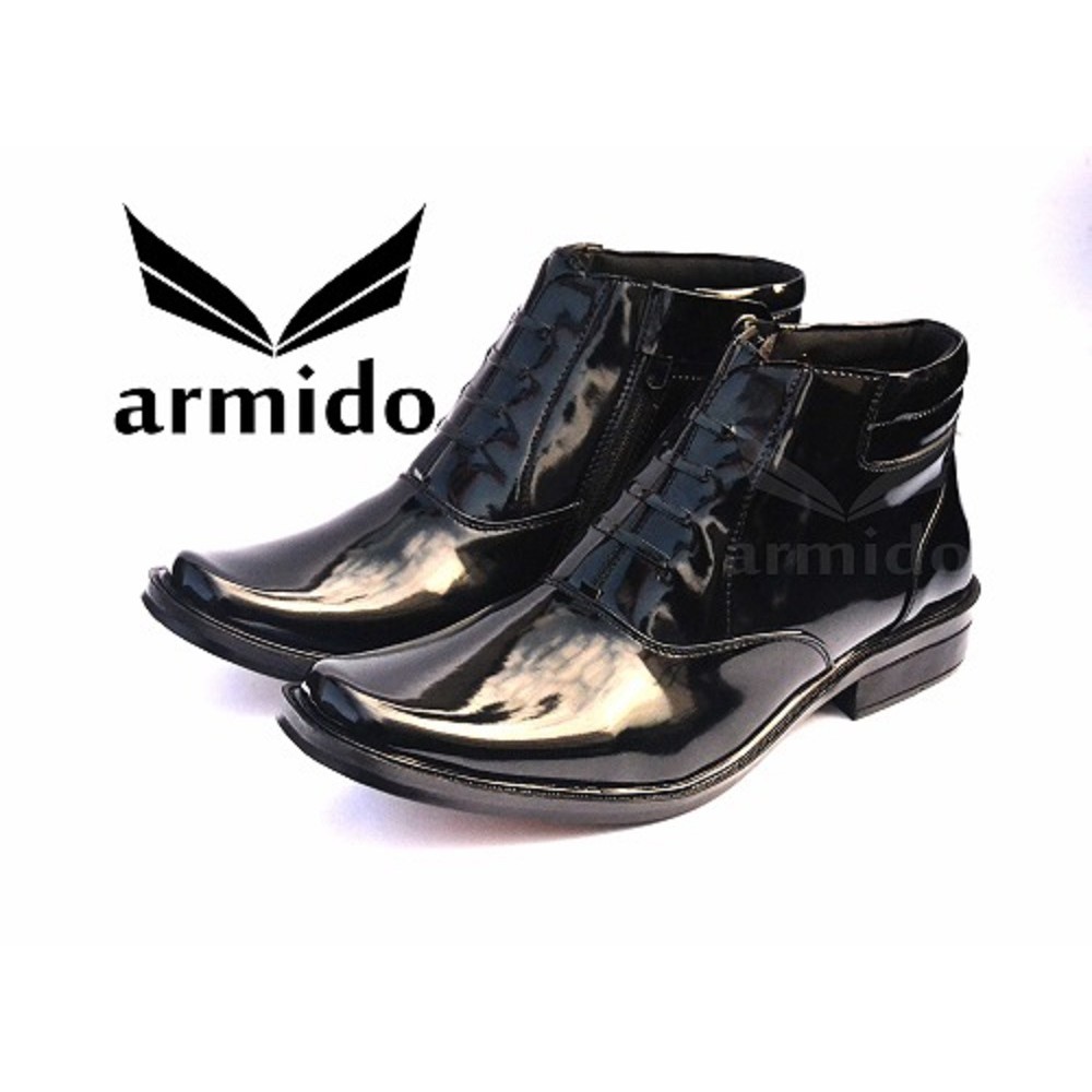 ARMIDO SEPATU PDH KILAP RESLETING TNI POLRI SECURITY KULIT VR-03