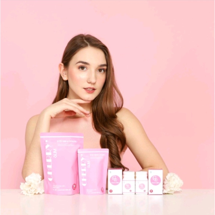 DIET HERBAL TURUN 7 KG Kapsul & Teh  Paket 10 Hari Cherry Fast Slim  .