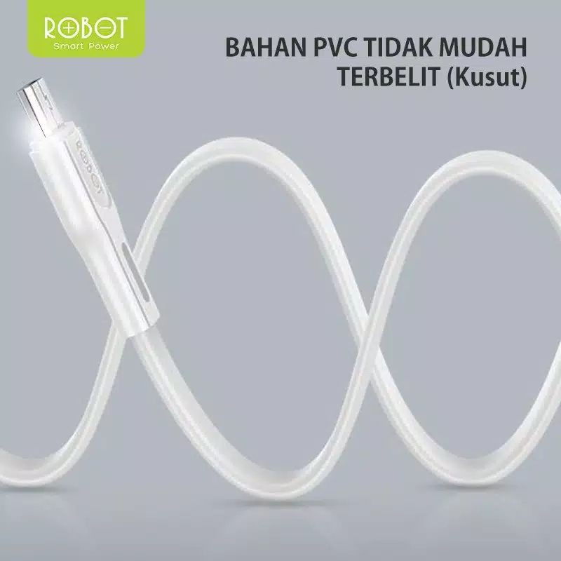 KABEL DATA MICRO USB FAST CHARGING 2A 100CM ROBOT RDM100S