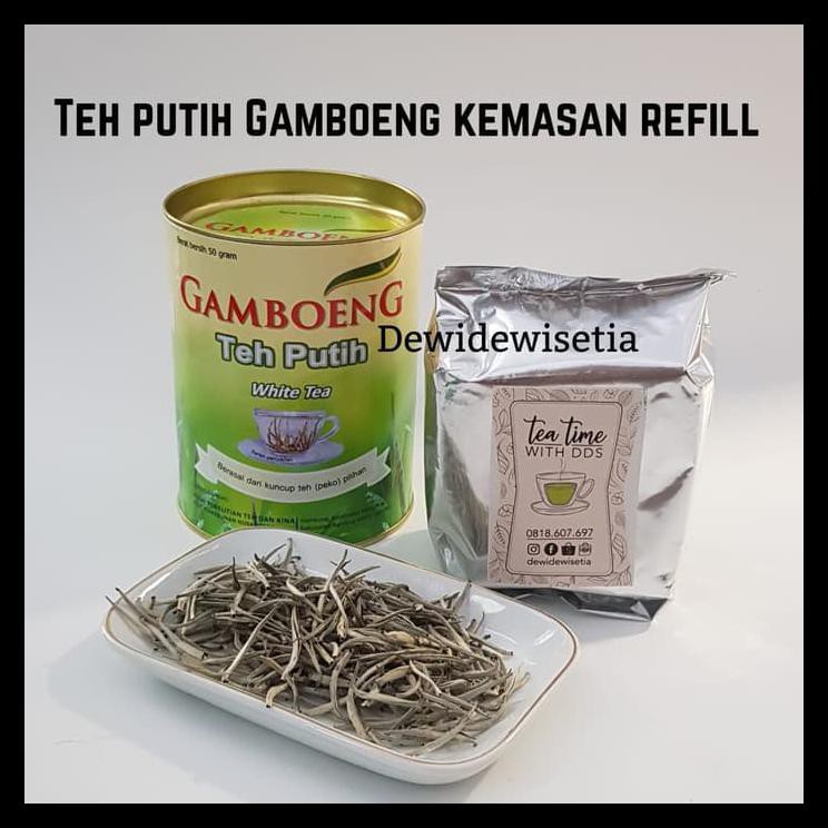 

Hot Sale Gamboeng White Tea Kemasan Refill 50Gr