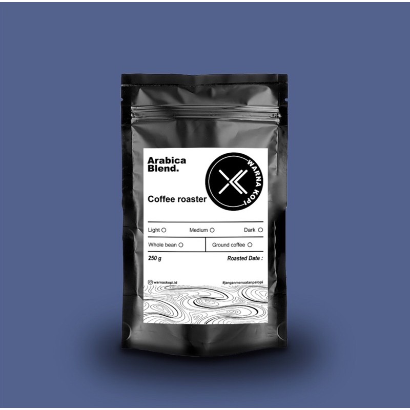 

Biji Kopi Arabica Blend Natural 250gr