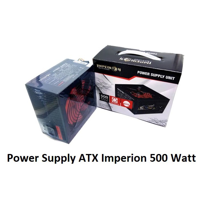 Imperion Power Supply Gaming 500W 4Pin ATX - B500