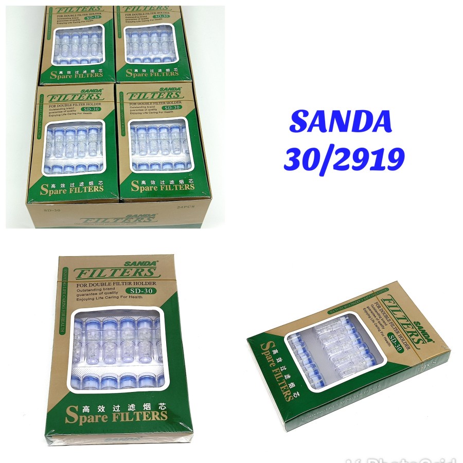 Bayar Ditempat - Pipa Filter Rokok The Real Man SANDA 30 / 2919 / Penyaring Nikotin Exclusive Turbo