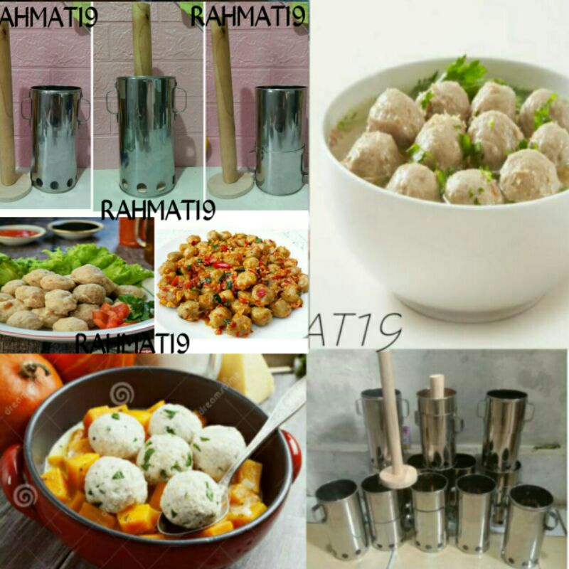 TERBARU DAN TERLARIS /MURAH TAPI KUALITAS OK BANGET alat cetakan pentol cilok manual/ cetakan bakso 