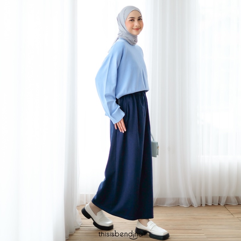 THISISBENDINA Rok Panjang Span Lurus YUKI Skirt