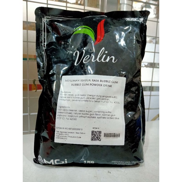 

VERLIN RASA BUBBLEGUM POWDER DRINK/SERBUK MINUMAN 1KG