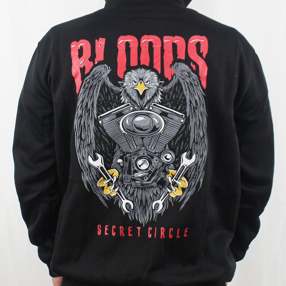 JAKET MUSIK BLOODS 01 - JAKET PRIA BLOODS - SWEATER HOODIE MUSIK BLOODS - HOODIE PRIA BLOODS