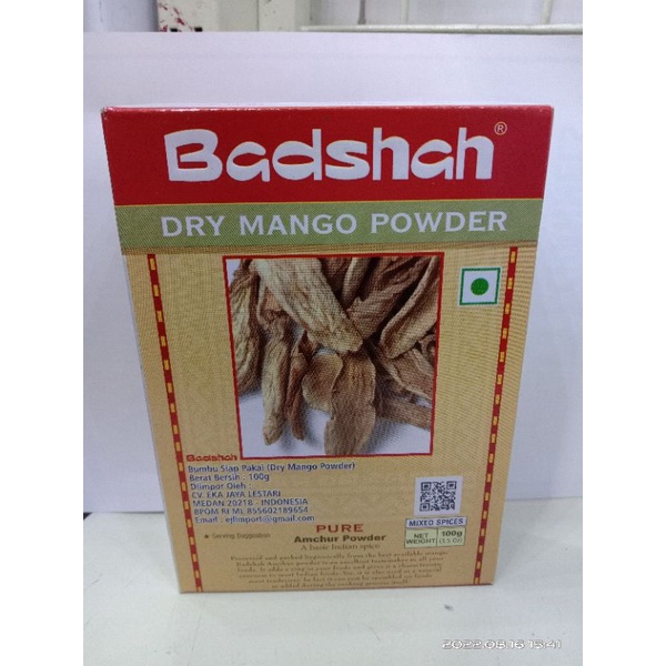 

BADSHAH DRY MANGO POWDER 100G