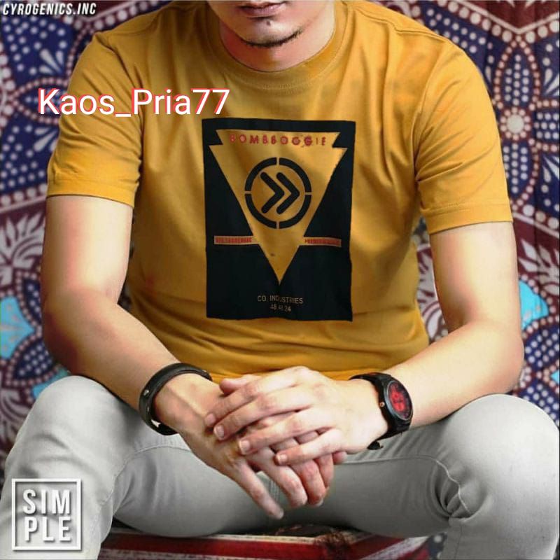 kaos bombogie kaos pria distro baju kaos pria terbaru