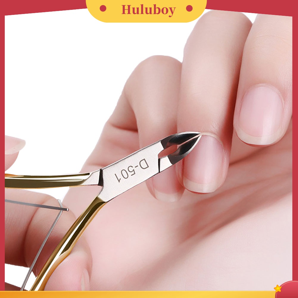 Huluboy Huluboy♡ Gunting Kuku Bahan Stainless Steel Untuk Manicure