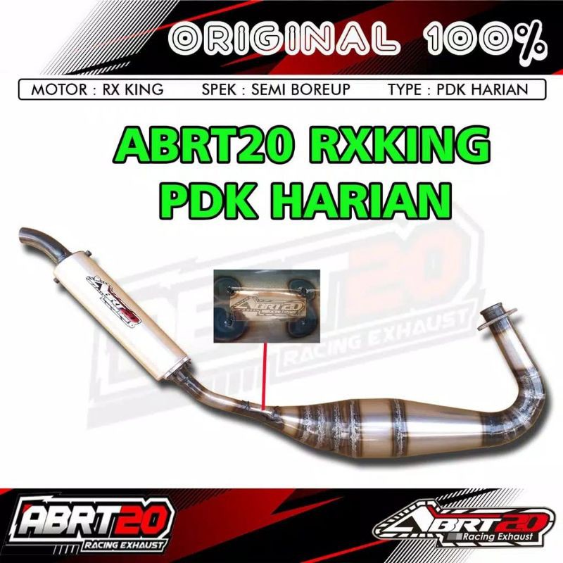 RX KING PDK HARIAN KNALPOT ABRT20