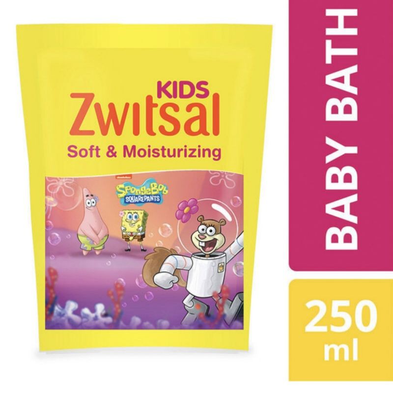Zwitsal Kids Bath 250 ml refill