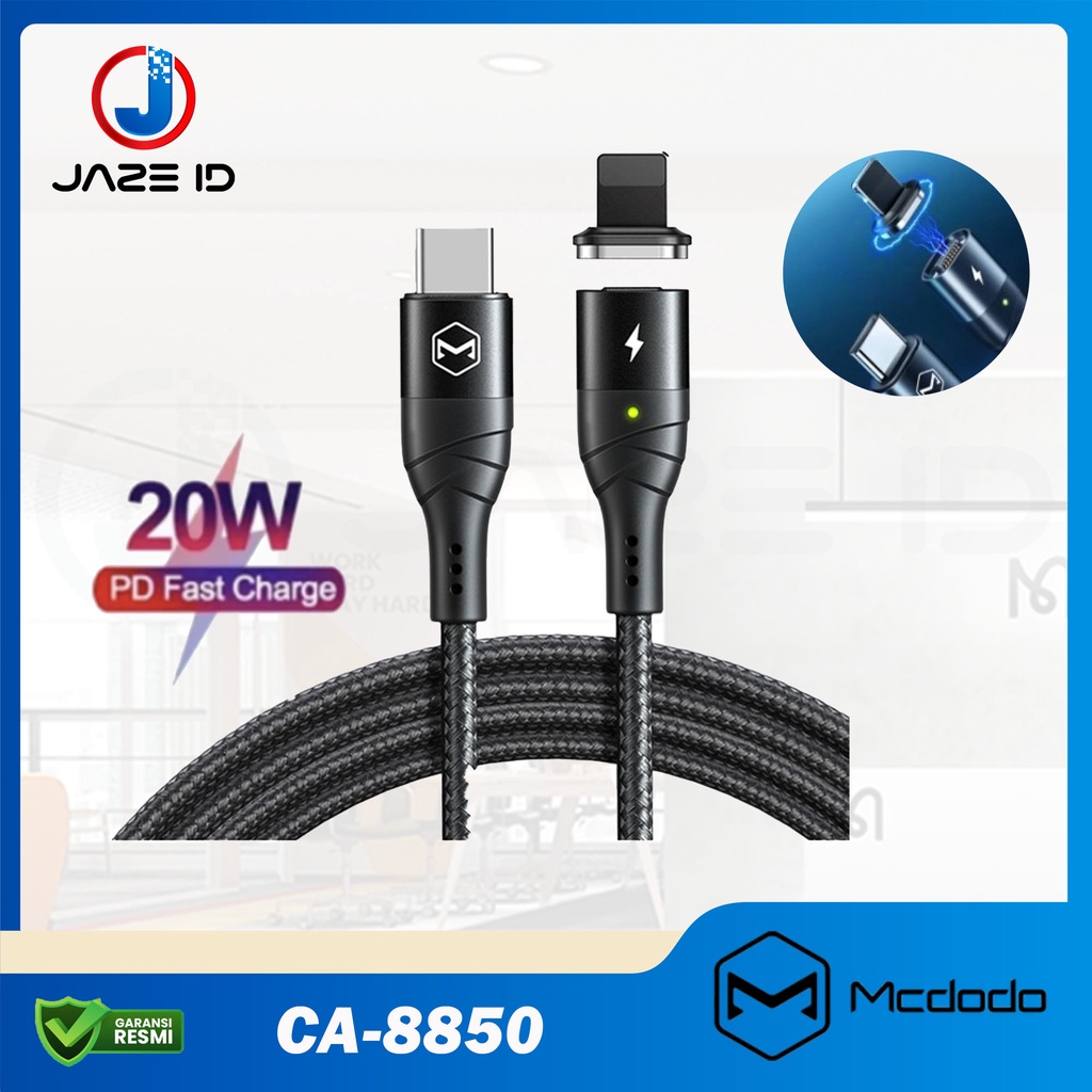 MCDODO CA-8850 Cable Magnetic Pro Type C to Lightning PD Fast 20W 1.2M