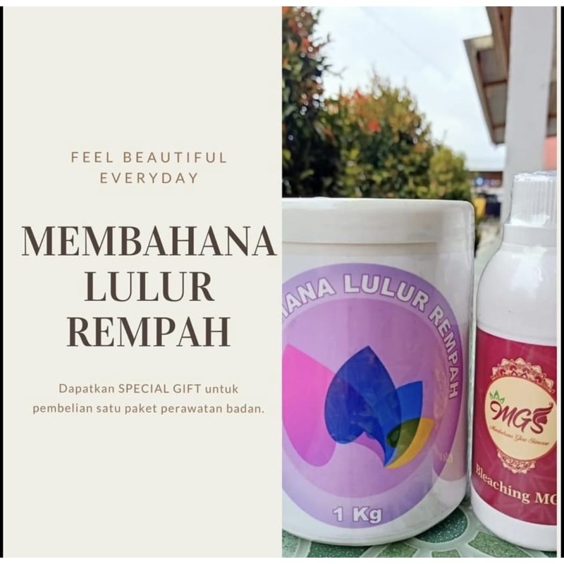 Scrub membahana & Bleaching MGS