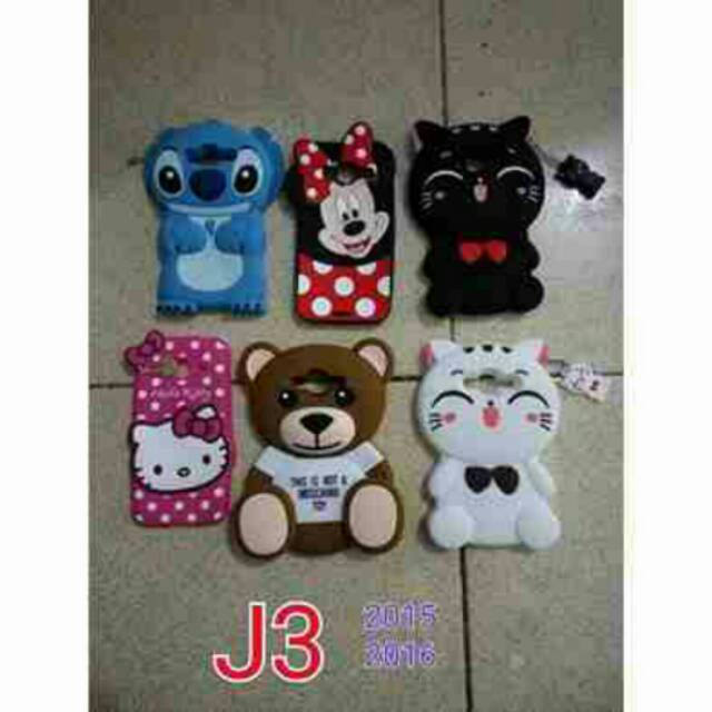 CASE BONEKA 3D SAMSUNG J3