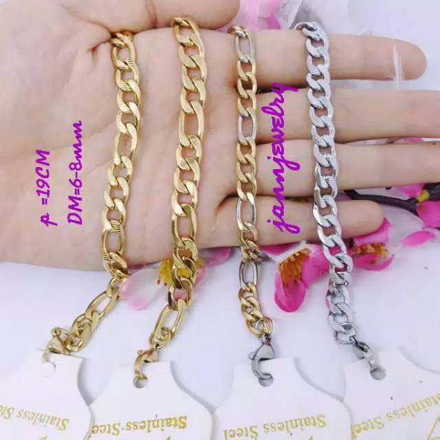 Fourfashion Gelang Rante Xuping uk18cm anti karat