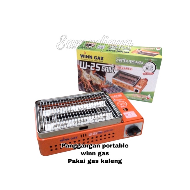 panggangan portable kompor winn gas