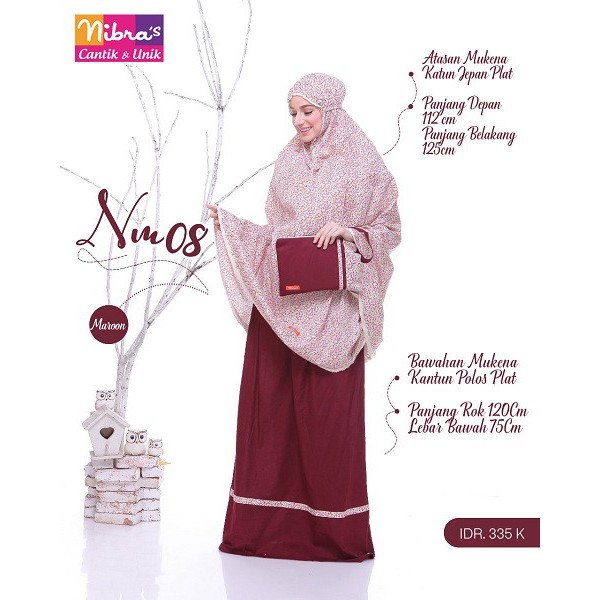 MUKENA BRANDED / MUKENA PALING LARIS / MUKENA NIBRAS NM 08