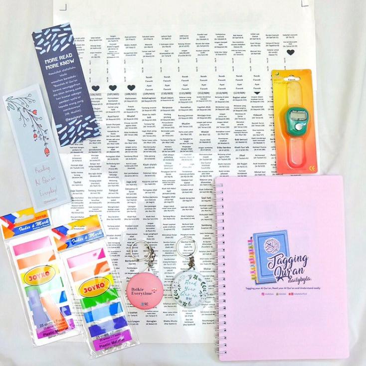

[RNWFD4571] READY STOCK Tagging Quran Sticker Set Teman Dailybyla
