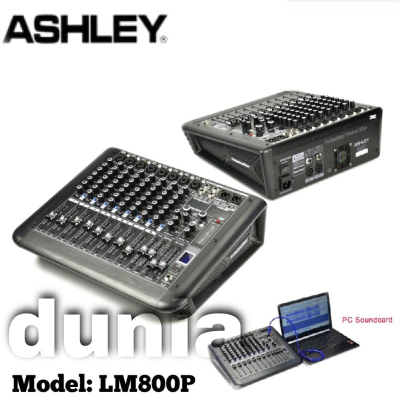 Power mixer Ashley LM800P ( 8 Channel ) Shopee Indonesia