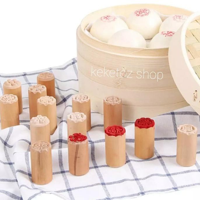 

HK005 STAMP BAKPAO/PIA (BUNGA) - STEMPEL BAKPAO/PIA(BUNGA) - NOMOR 3