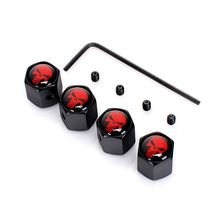 Tutup Pentil Ban Anti Maling (4 pcs) Car Tire Penutup Pintil Motor Mobil