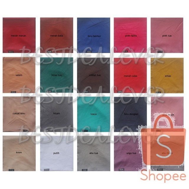 Shopee Sale!!! Ansania Shinar Glamour Hijab, Jilbab, Rubiah Segi Empat/Square