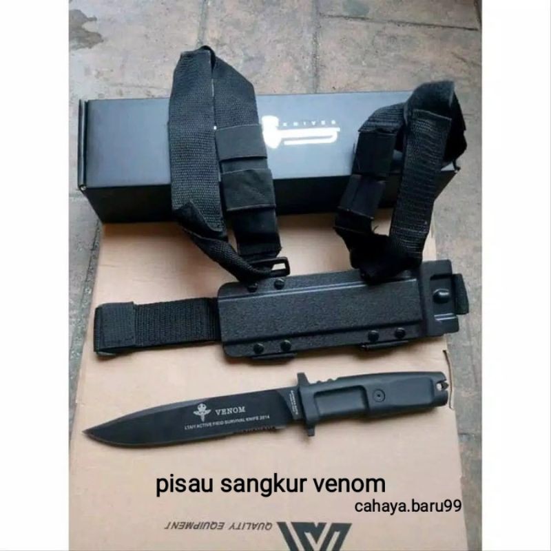 PISAU PAHA VENOM BUSHCRHFT SURVIVAL KIT