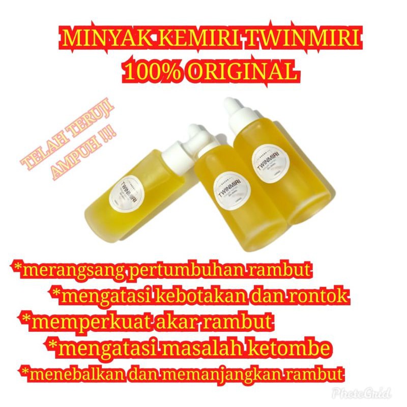 minyak kemiri original 100%