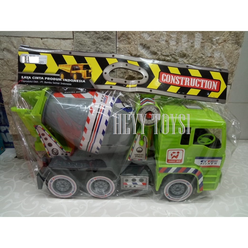 MAINAN TRUCK MOLEN JUMBO KGP8081 MAINAN MOBIL MOBILAN KONTRUKSI MOLEN JUMBO MAINAN TRUK BESAR