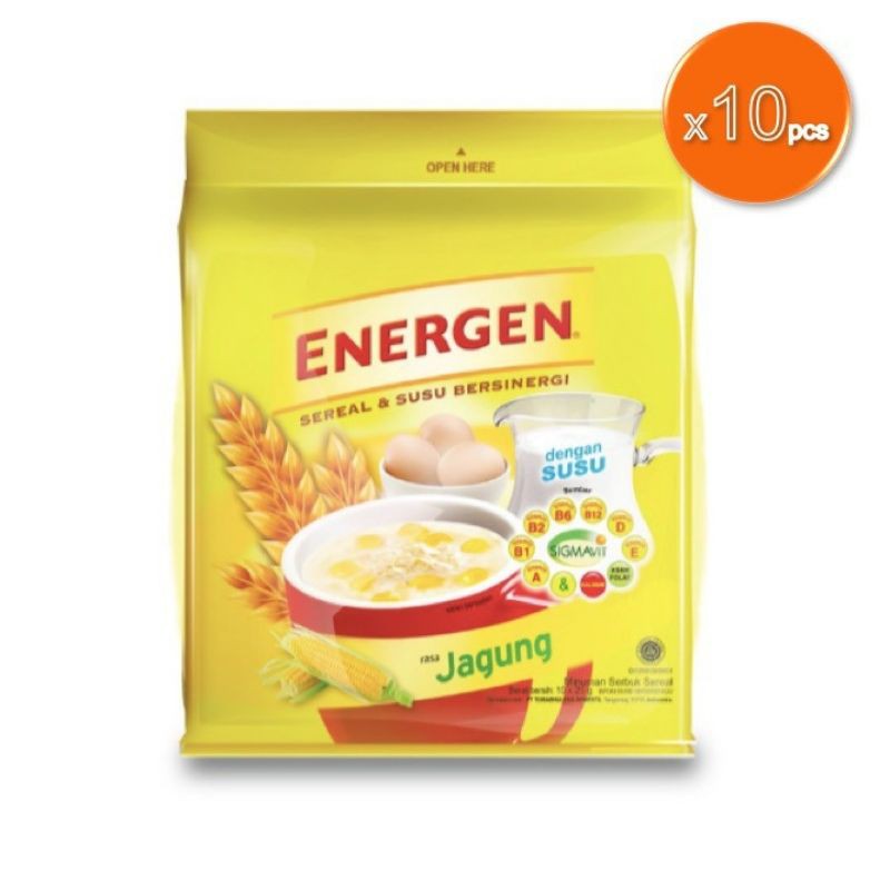 

Energen Jagung Pouch 10 Sachet @25 Gr