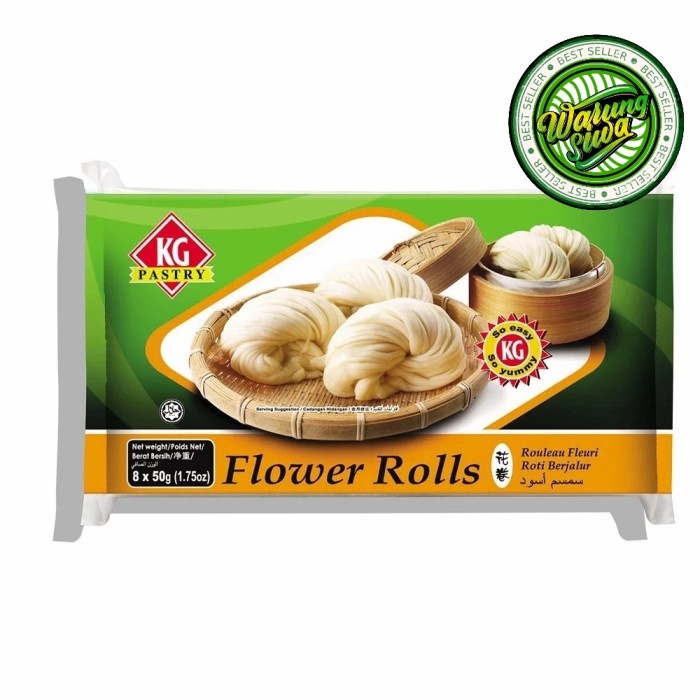 

kawan kg flower roll plain 400gr