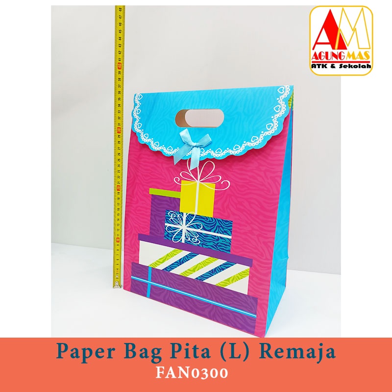 

Paper Bag Pita (L) Remaja 28X37