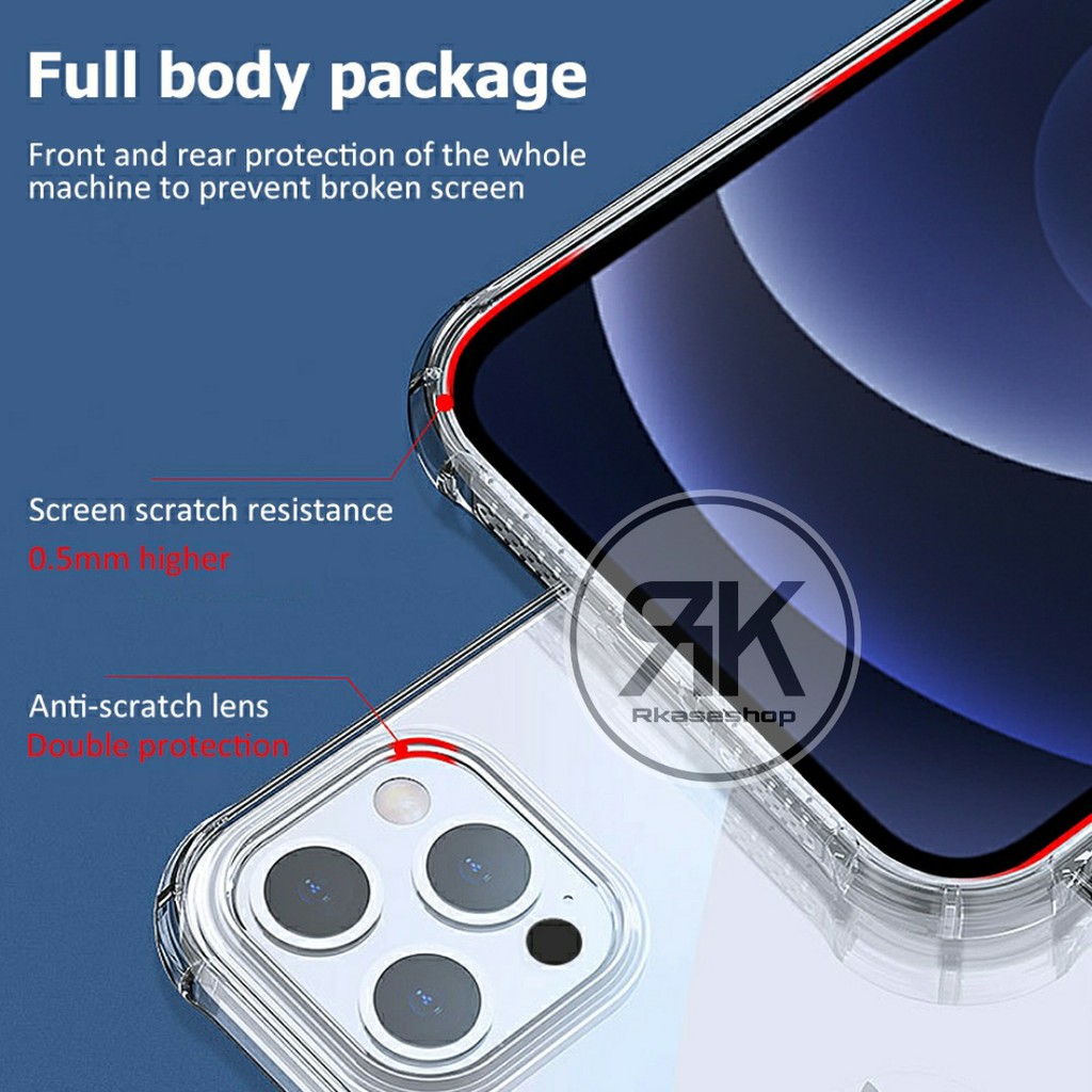 anticrack Iphone 11 12 13 Mini 11 12 13 14 Pro Max 14 plus X XS XR XS MAX case cover anti crack fuze acrylic