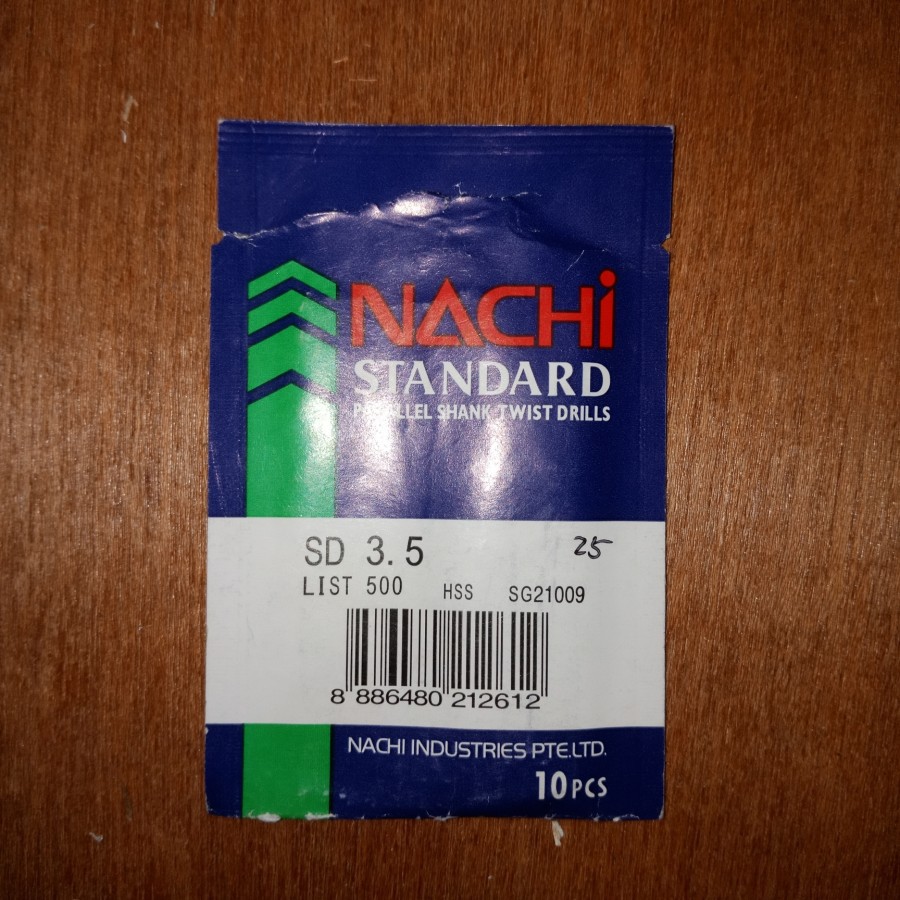 

matabor besi NACHI 3.5mm