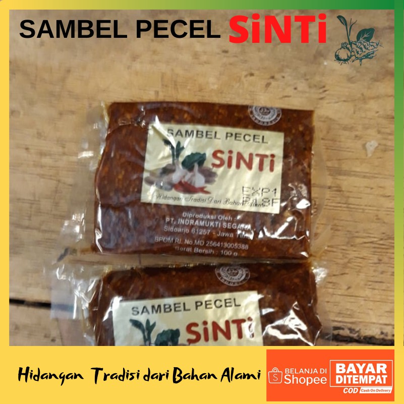 Bumbu Pecel Sinti sambel pecel sinti