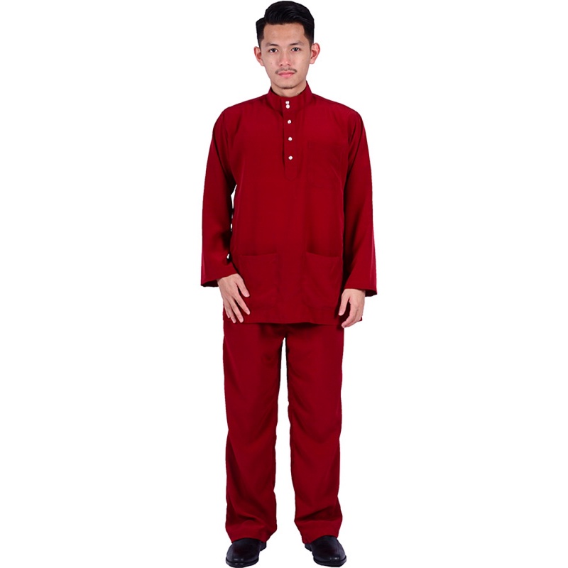 Jual Baju Melayu Pria Teluk Belanga Baju Kurung Koko Shopee Indonesia 