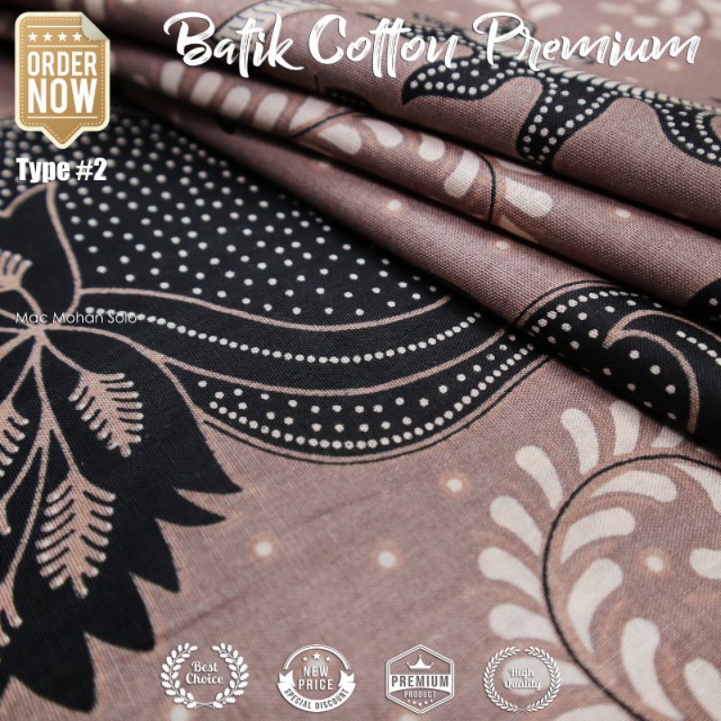 [NEW ARRIVAL] VARIAN KAIN BATIK KATUN PREMIUM  EXCLUSIVE FABRIC BATIK COTTON MURAH PER 0.5M DESAIN TERBARU