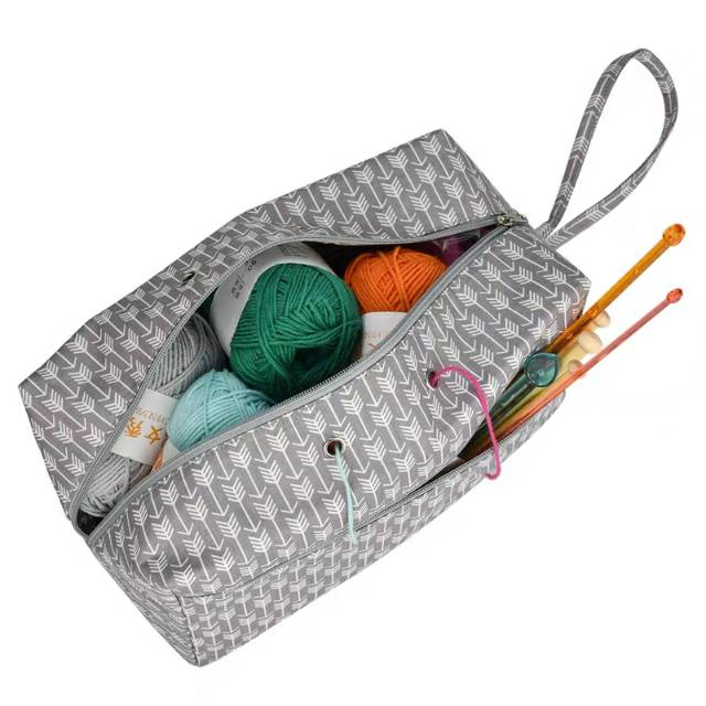 Tas benang dan perlengkapan rajut/ yarn organizer bag T226