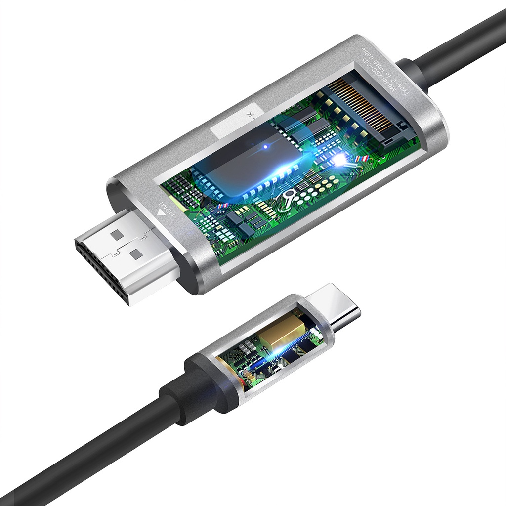 Cable HDMI to USB Type C 3.1 4K 60Hz HDTV