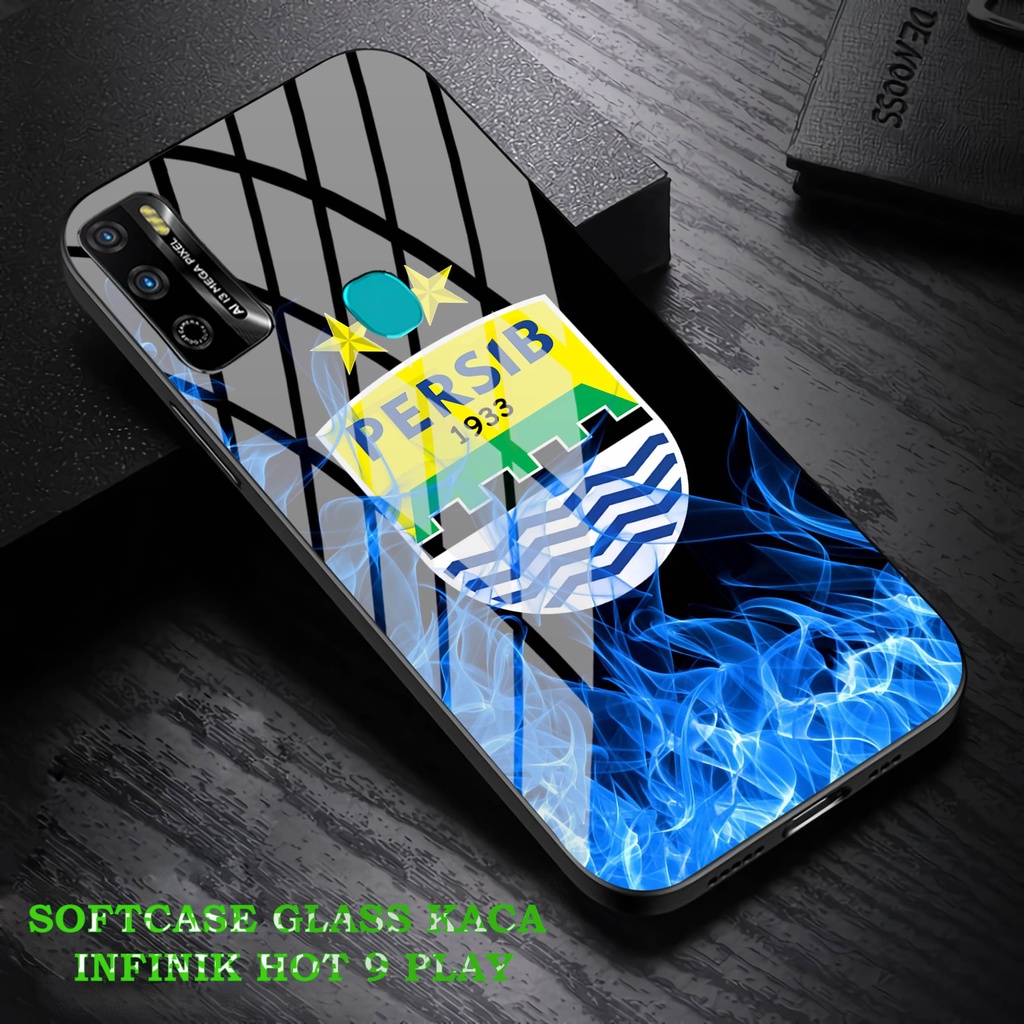 Softcase Glass Kaca Infinik Hot 9 Play - Case Hp Pelindung Handphone Infinik Hot 9 Play [ A22].