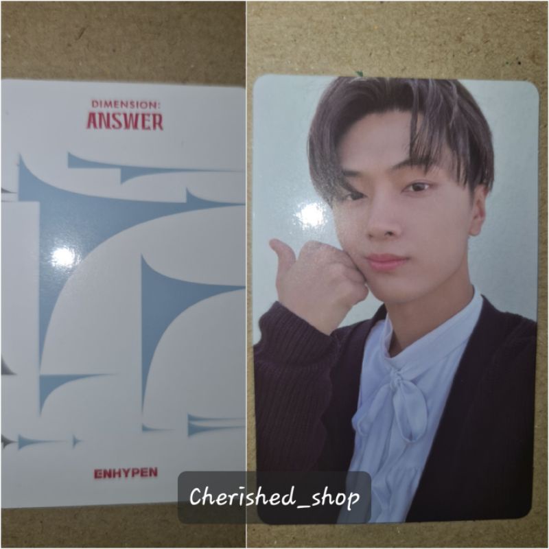 Official photocard pc D:A Dimension Answer Yet Jay Enhypen
