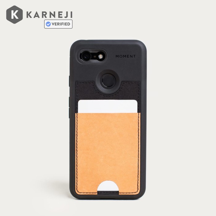 Moment Wallet Photo Case for Pixel 3 // Leather Lens Wide Tele