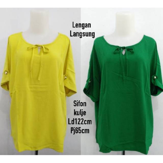 Blouse  sifon jumbo 84522