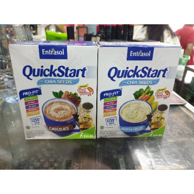 

ENTRASOL QUICK START WITH CHIA SEEDS 5×30 Gr*