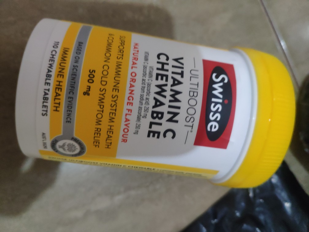 Swisse Ultiboost Vitamin C Chewable 500mg 310tab Baca Deskripsi Shopee Indonesia