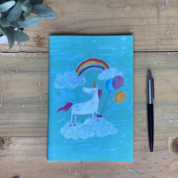 

[RESTOCK] Notebook Buku Notes A5 Jurnal Sketchbook Uni Fusia Kamalika Artprints